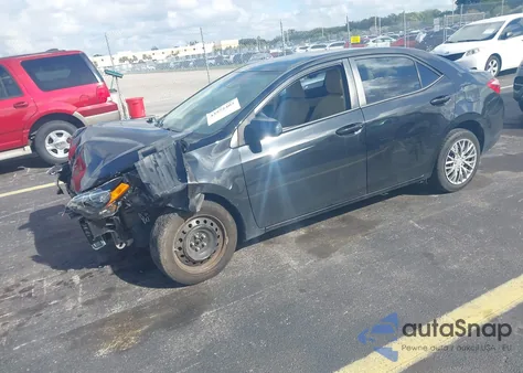 2017 Toyota Corolla Le из США, поврежденный, VIN 5YFBURHE7HP667117